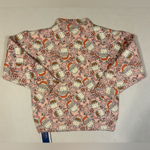 Welaken pink Santa Claus print holiday Christmas sweater size medium NWT - Picture 3 of 6